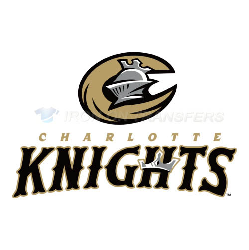 Charlotte Knights Iron-on Stickers (Heat Transfers)NO.7949